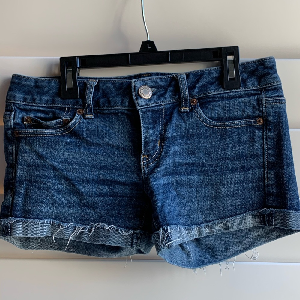 American eagle jean shorts